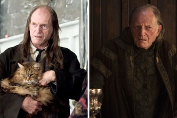 14 diễn viên đã tham gia diễn xuất trong cả 2 series đình đám Harry Potter và Game Of Thrones