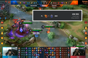 Liên Quân Mobile: Team Flash lại phá kỷ lục "Peak Viewers" ở AIC 2019, nhưng 62% là người VN "ủng hộ"