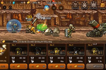 Trải nghiệm Metal Slug Infinity - Game Idle RPG siêu lầy lội