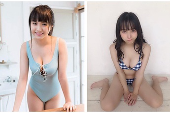 Cận cảnh nhan sắc "Thánh nữ vòng một" tại Nhật Bản, mới 18 tuổi nhưng "chấp" hết bạn bè cùng trang lứa