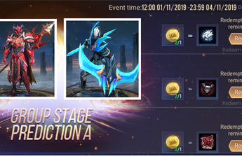 Liên Quân Mobile: Garena treo thưởng Nakroth Khiêu Chiến và Triệu Vân Đồ Long ở event "dự đoán kết quả"