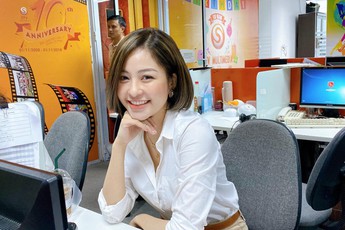 Sáng làm văn phòng, tối quay vlog nấu ăn, Trâm Anh lột xác với hình ảnh "đảm đang"