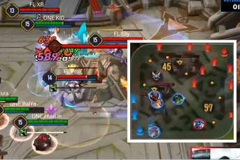 Liên Quân Mobile: Sau 2 phút "lag" bất thường, Team Flash mất 4 người để rồi bị ONE gỡ hòa