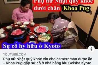 Youtuber du lịch nổi tiếng Khoa Pug ăn mưa gạch, bị mắng là 'rẻ tiền' sau khi đăng tải video đi ăn quán Nhật