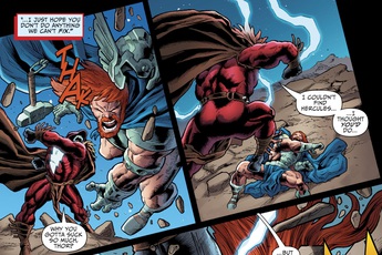 DC Comics: King Shazam "đập nhừ tử" Atlas, Ares, Rao và cả... thần Thor?