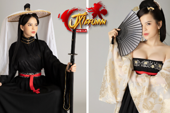 JX1 Huyền Thoại Võ Lâm khiến game thủ "tròn mắt" với màn cosplay xinh không tỳ vết của "Thánh Nữ" Trang Phi