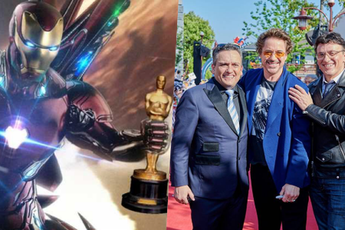 Mặc cho Robert Downey Jr. không thích, thì Marvel vẫn cứ cho Iron-Man đi tranh cử Oscar