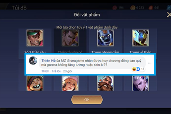 Mocha ZD giành HCĐ cao quý, game thủ Liên Quân Mobile đòi tặng FREE tướng và skin