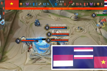 Bóng đá thì "hành" Thái Lan, nhưng Liên Quân Mobile VN vẫn thua xa họ về độ "quái"