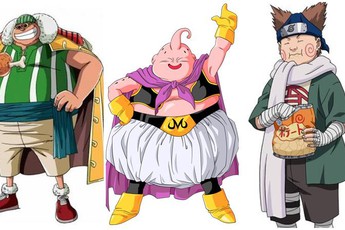 "Đừng trông mặt mà bắt hình dong", đây là 6 chàng béo trong anime trông ụt ịt nhưng siêu mạnh đấy