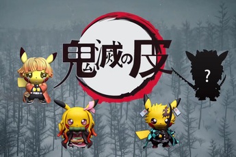 Ngắm "búp bê" Pikachu phiên bản Kimetsu no Yaiba siêu dễ thương khiến các fan phát sốt