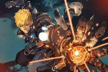 Loạt tranh cực chất về Genos, quỷ nhân máy "chất như nước cất" của bộ truyện One Punch Man