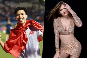 Nữ DJ ngoại quốc "thả thính" Đoàn Văn Hậu: Nóng bỏng khó cưỡng