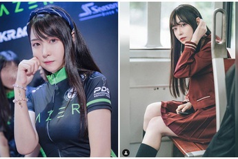 Cận cảnh nhan sắc những hot girl thiên thần mới của làng game thế giới, chẳng những xinh mà kỹ năng còn cực kỳ pro