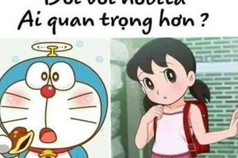 Đối với Nobita, bạn thân Doraemon hay bạn gái Shizuka quan trọng hơn?