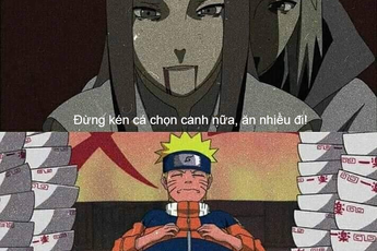 Loạt ảnh meme chứng minh Naruto đúng chuẩn "con trai ngoan của mẹ"