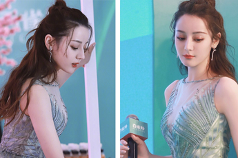 Thay đổi phong cách, Địch Lệ Nhiệt Ba khoe vòng một căng đầy làm fan 'chỉ biết ước'