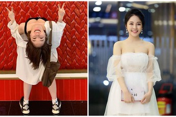 Hotgirl Trâm Anh lại khiến dân tình tròn mắt với phong cách chụp 'ngã ngửa' bá đạo