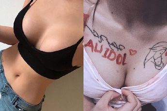 Những chiếc áo 2 dây "trễ nải" đầy "hư hỏng" của gái xinh Au iDol, mất tiền 3G để xem những ảnh này mới đáng chứ!