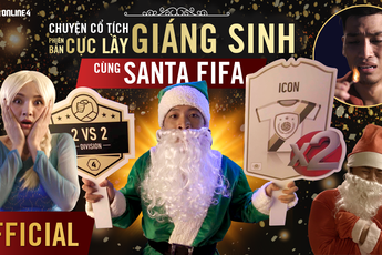 Santa FIFA bất ngờ trở lại trong clip mới nhất của FIFA Online 4