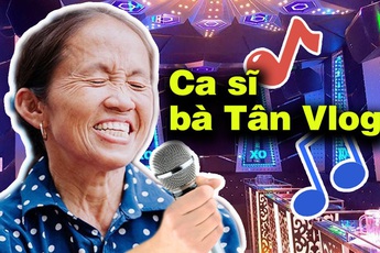 Bà Tân Vlog tiết lộ dự định có thể bỏ làm vlog đi ca hát, dân mạng ngỡ ngàng "Chắc trêu"