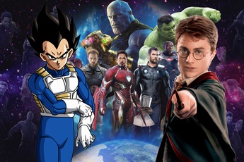 Harry Potter, Vegeta và những nhân vật nổi tiếng từng xuất hiện trong vũ trụ Marvel và DC
