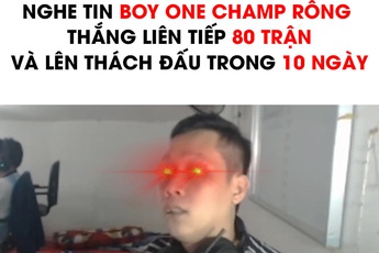 Trả lời câu hỏi 'Ai cản được chuỗi thắng của Dragon B?', fan đồng loạt gọi tên: Thầy Giáo Ba!!!