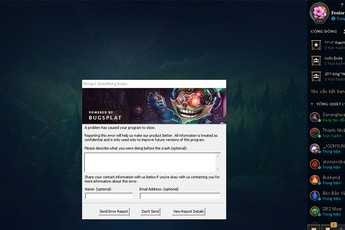 Client LMHT tiếp tục gặp lỗi, nhân viên Riot Games bực mình tới độ muốn đóng game để sửa toàn diện