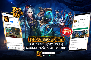 Đạo Mộ Ký Mobile: Bom tấn nhập vai thế giới mở chính thức mở tải, sẵn sàng Alpha Test ngày mai!