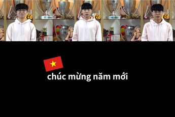 Các thành viên T1 đăng clip mừng năm mới, có cả lời chúc bằng tiếng Việt tới fan LMHT Việt Nam