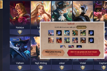 Liên Quân Mobile: Cơ man nào là tướng, skin rớt ra từ Event săn Natalya Nghiệp Hỏa