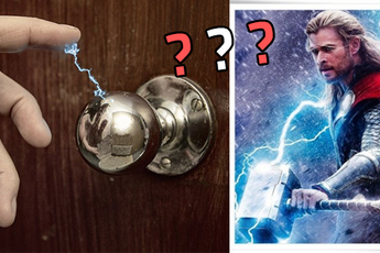 Khả năng 'giật điện như Thor' khi chạm vào đồ vật hoặc người khác trong mùa đông