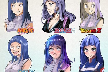 "Đệ nhất mỹ nhân ngực khủng" Hinata trong Naruto qua tay các họa sĩ truyện tranh trông sẽ thế nào?
