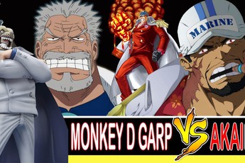 One Piece: Monkey D.Garp sẽ có một cuộc chiến "long trời lở đất" với Đô Đốc Akainu. Ai là người chiến thắng?
