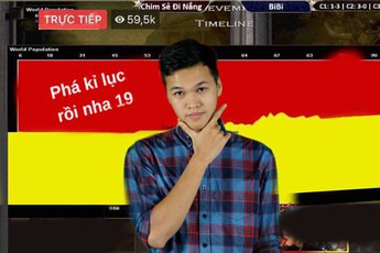 View nhiều để làm gì? Chim Sẻ Đi Nắng tiếp tục "phá đảo" kỷ lục Streamer trên Facebook với tựa game quen thuộc