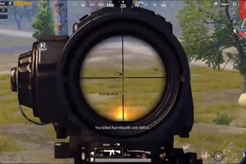 Game thủ PUBG Mobile thách Nam Blue ra Net thể hiện trình "sấy Mk14 không giật"