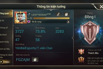 Garena reset rank Thách Đấu "rởm" về mức Đồng, dân cày thuê Liên Quân Mobile chả thấy "đau"