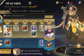 "Rich Kid" Liên Quân Mobile chi tiền triệu để có Yorn Long Thần Soái vào 30 Tết