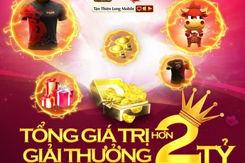 Cộng đồng game thủ Tân Thiên Long Mobile rộn ràng với chuỗi hoạt động đầy ý nghĩa cao đẹp