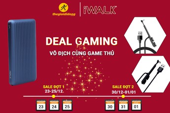 Phụ kiện iWALK – Deal khủng dành cho game thủ dịp cuối năm
