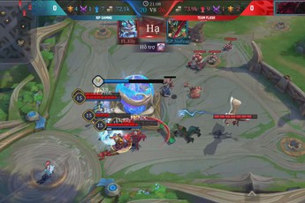 Giải Liên Quân Mobile quốc gia - Vòng 2: Tân binh IGP khiến Team Flash phải đánh "full đồ"