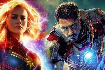 Tạo riêng một siêu chiến giáp để khắc chế Captain Marvel, nhưng Iron Man vẫn bị "bán hành" đến hôn mê bất tỉnh