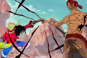 One Piece: Tứ Hoàng Shanks sẽ là đối thủ đầu tiên mà Luffy phải đối mặt khi trở thành Tân Vua Hải Tặc