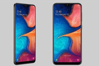 Samsung Galaxy A20 chính thức lên kệ tại Việt Nam, màn hình Infinity-V 6.4 inch, cam kép, pin 4.000mAh, giá 4,19 triệu