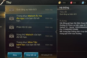 Garena trao thẻ cào điện thoại, game thủ Liên Quân Mobile than: "Tặng quà ingame cho xong"