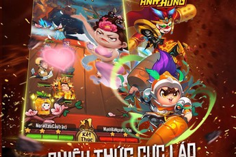 Tam Giới Anh Hùng đạt Top 1 game thịnh hành ngay trong ngày đầu ra mắt