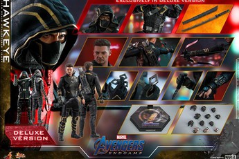 Avengers: Endgame- Cận cảnh thiết kế của siêu anh hùng Hawkeye trong vai trò Ronin