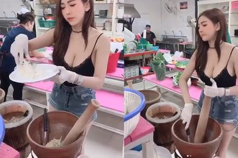 Xuất hiện hot girl bán nộm "cực phẩm", sexy và gợi cảm làm điêu đứng dân mạng