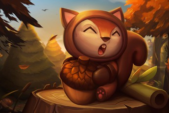 LMHT: Xuất hiện trang phục Teemo Sóc Con - dễ thương chất ngất, quả nấm cũng biến thành hạt dẻ to đùng