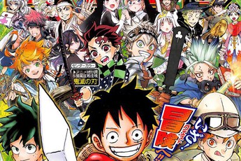 Trọn bộ ảnh không che của dàn nhân vật chính trong các đầu manga đang phát hành trên tạp chí Weekly Shounen Jump số mới nhất